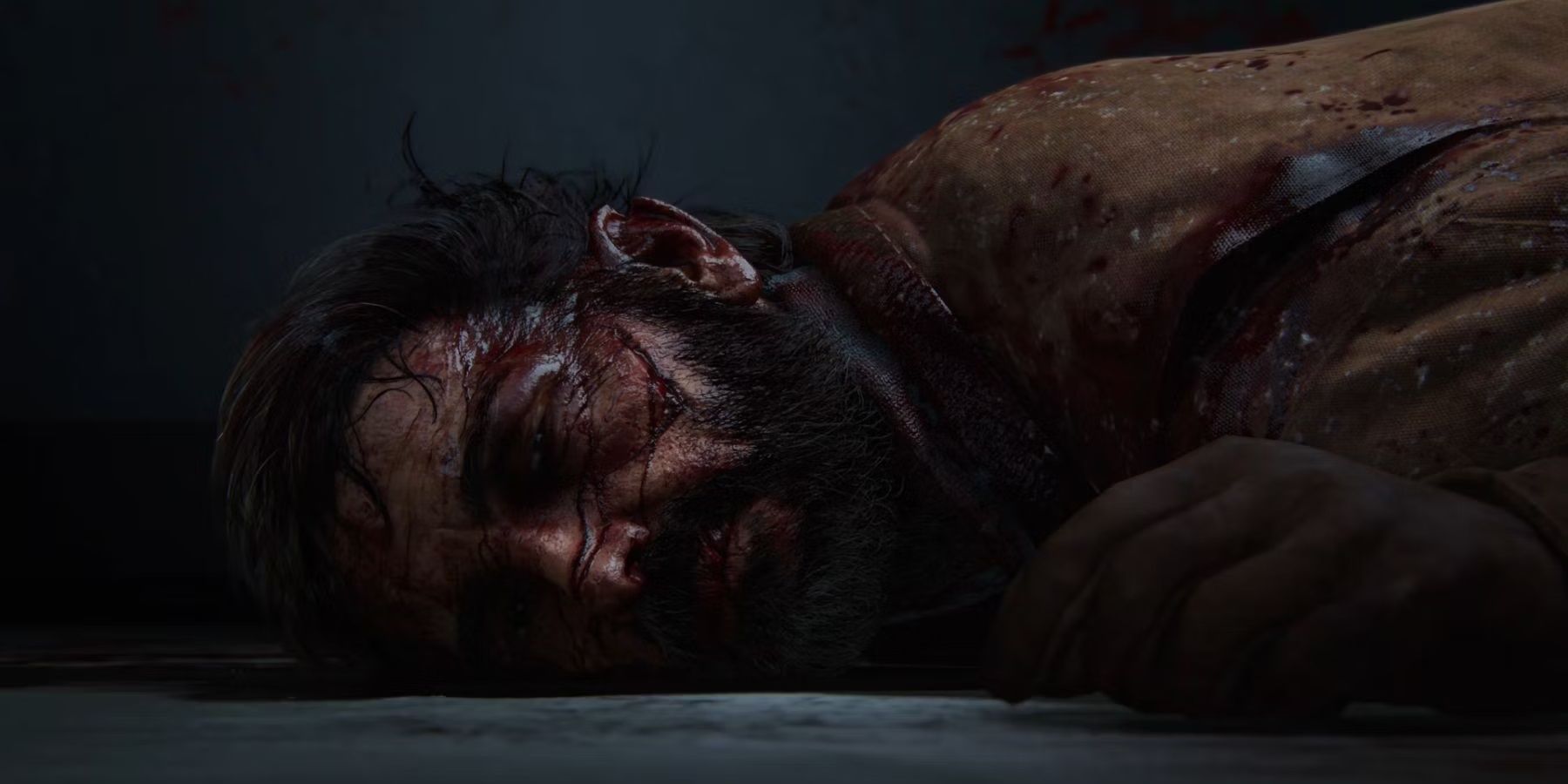 Joel's dead body in The Last of Us Part II