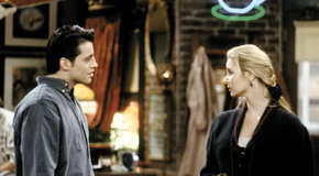 Joey and ursula on the Central Perk in Friends (1)