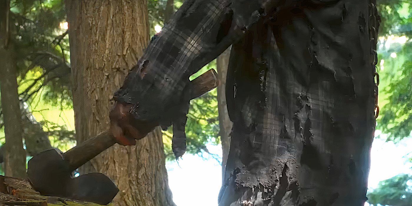 Johnny picks up a hatchet in In A Violent Nature trailer