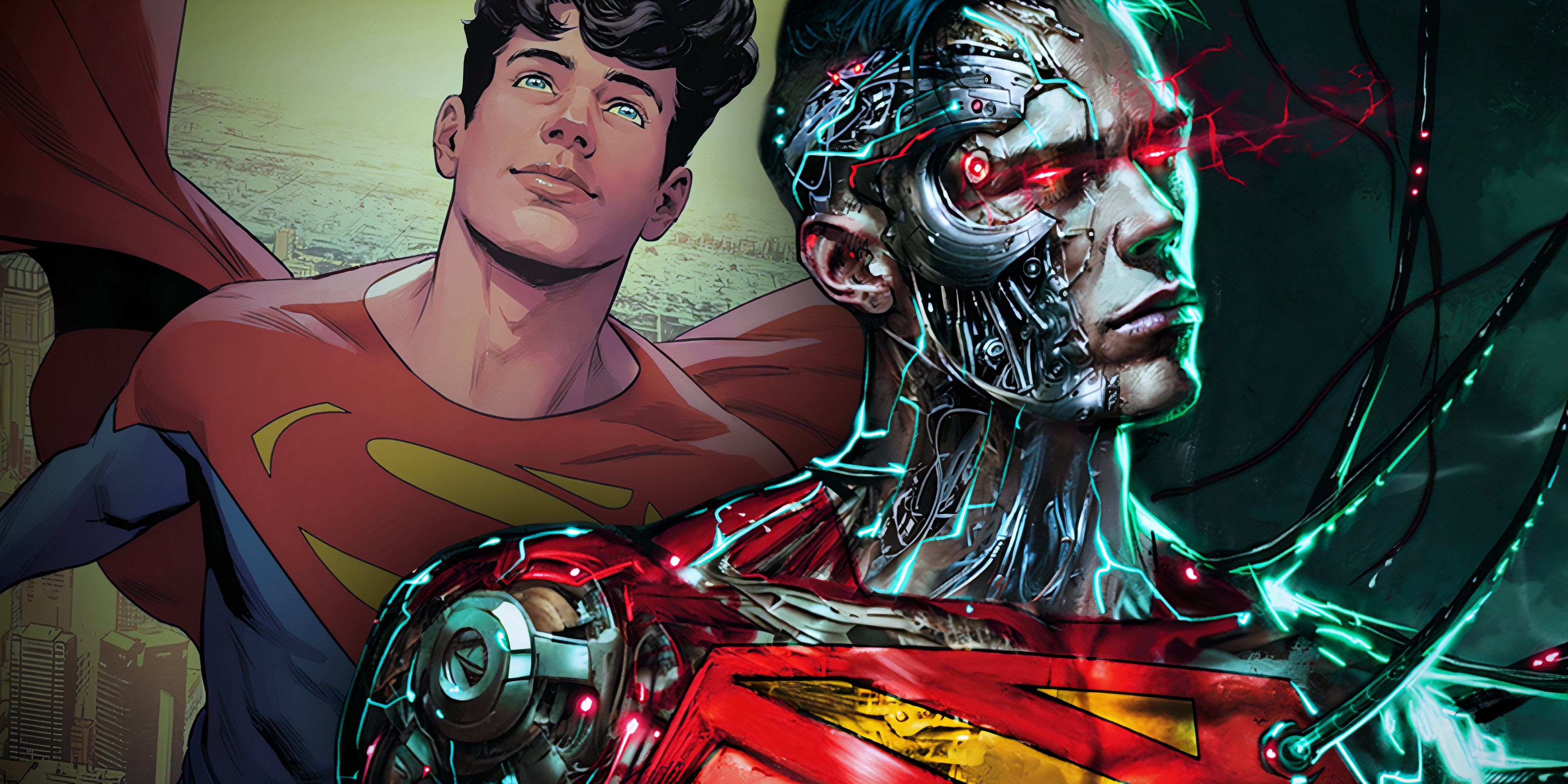 Jon Kent Superman Forma Cyborg DC Destaque