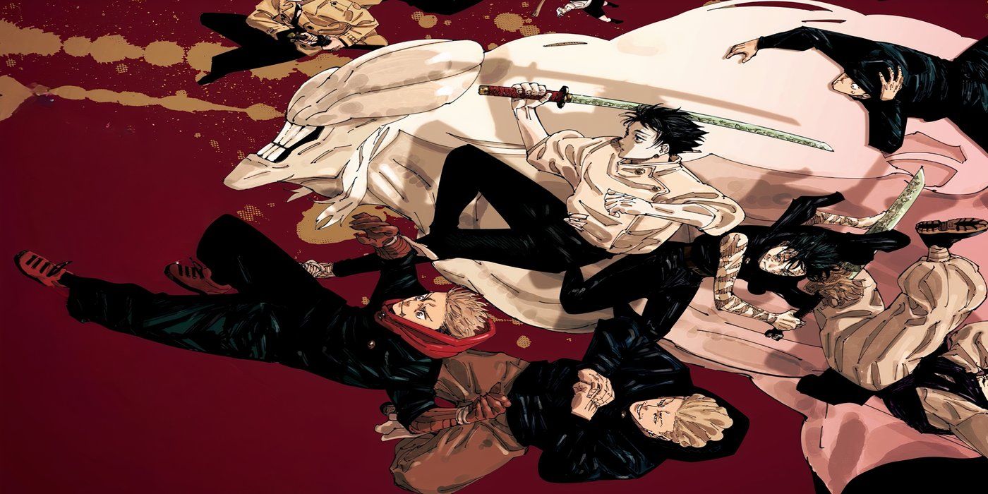 O elenco de Jujutsu Kaisen para o arco final do mangá