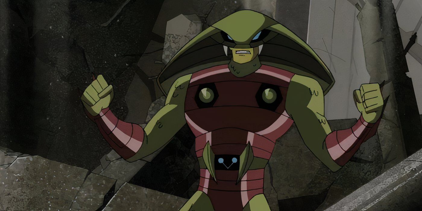 King Cobra Appears In The Avengers Cartoon