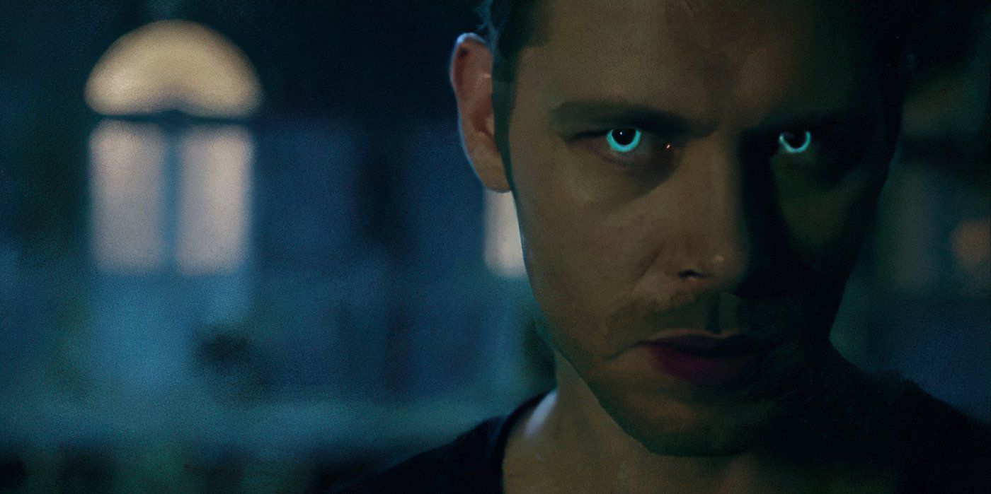 Klaus com olhos azuis em The Originals