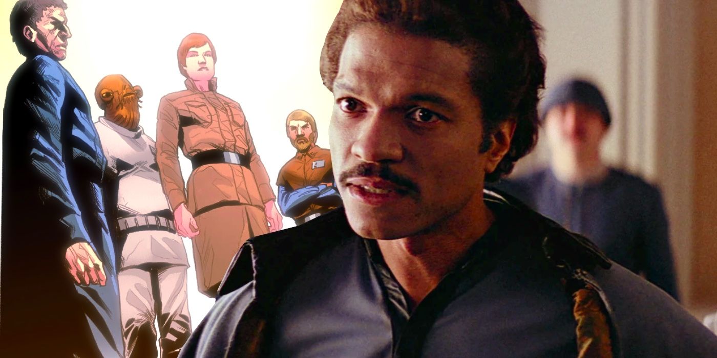 Lando And Rebel Alliance Leaders Custom Star Wars Image