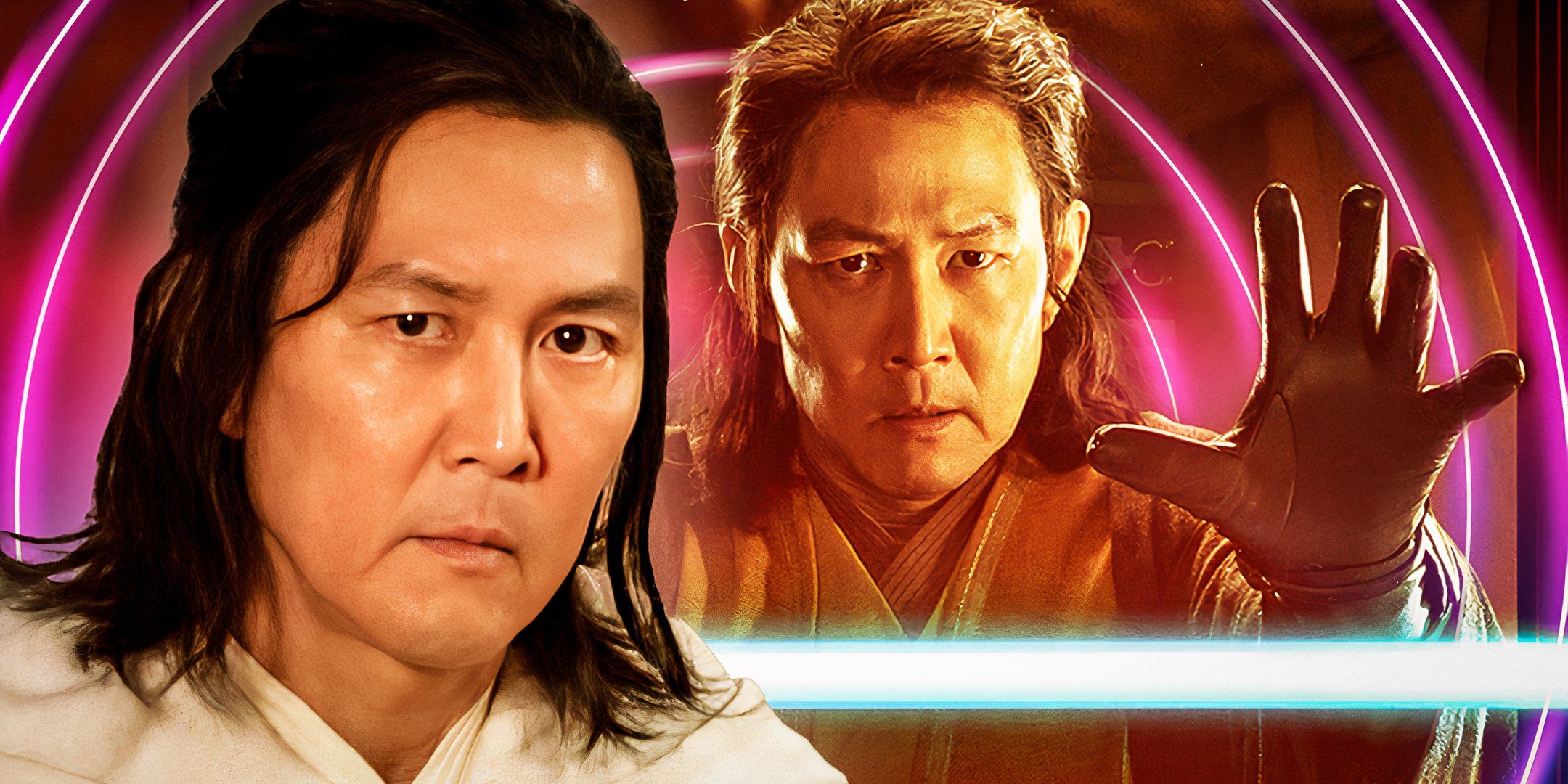 Lee Jung-jae's Master Sol looks focused and uses the Force in Star Wars: The Acolyte