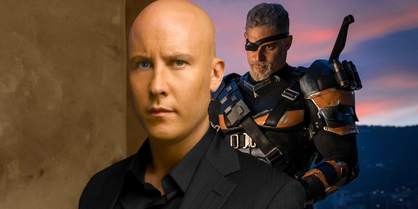 Lex Luthor from Smallville and Deathstroke from the DCEU.