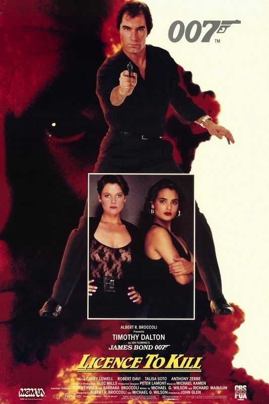 Licence to Kill 1989 Film Poster