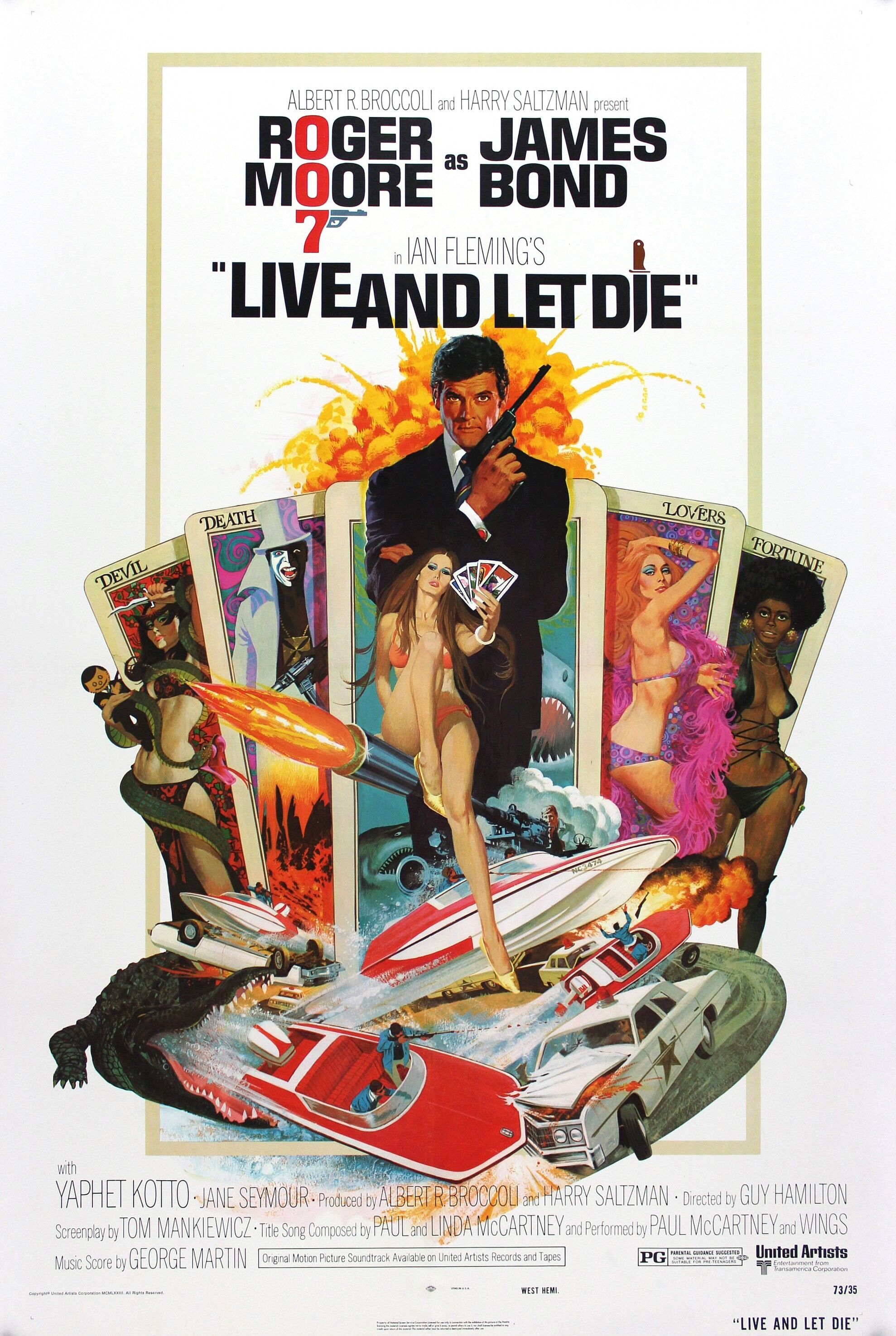 Live and Let Die Film Poster