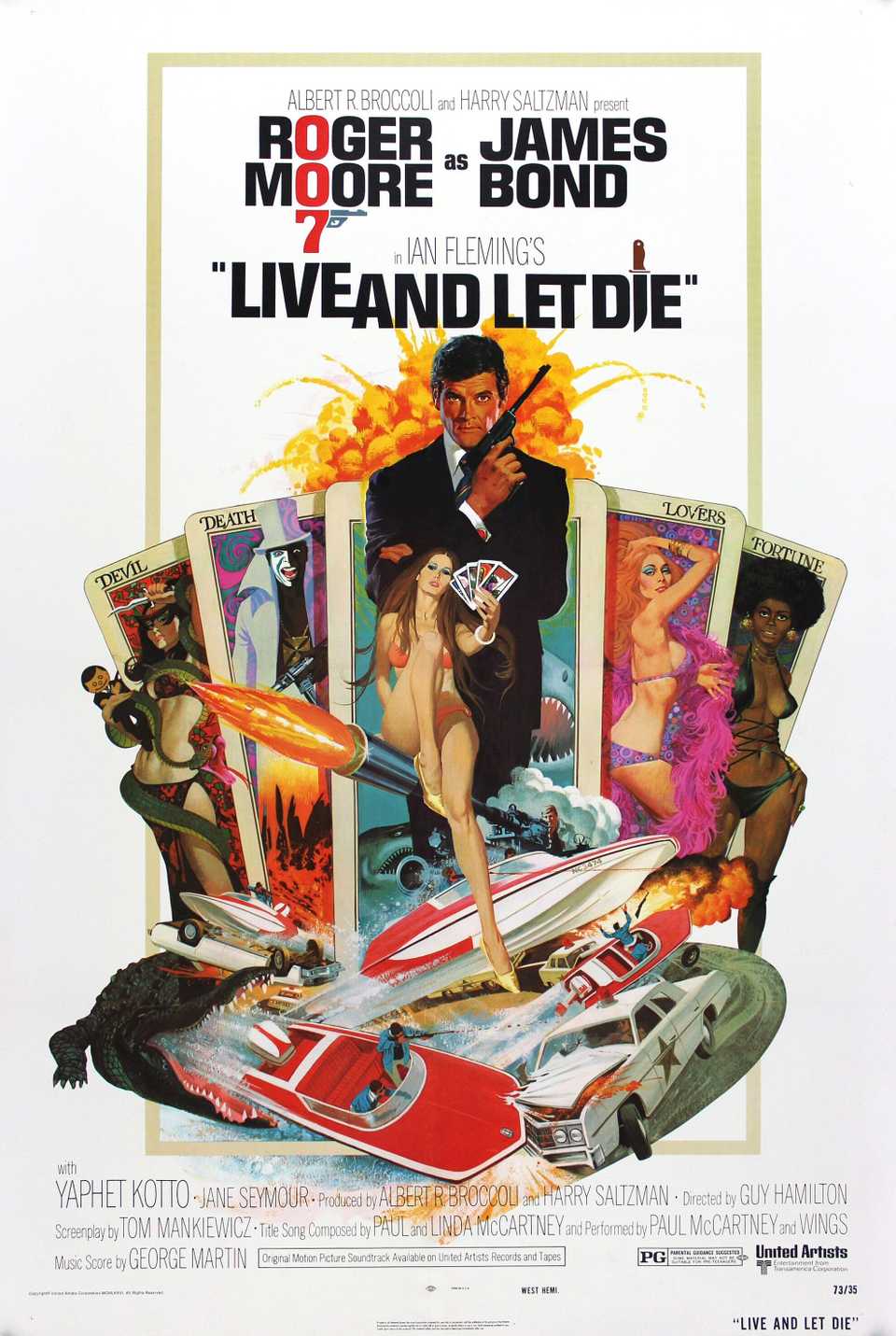 Live and Let Die Film Poster