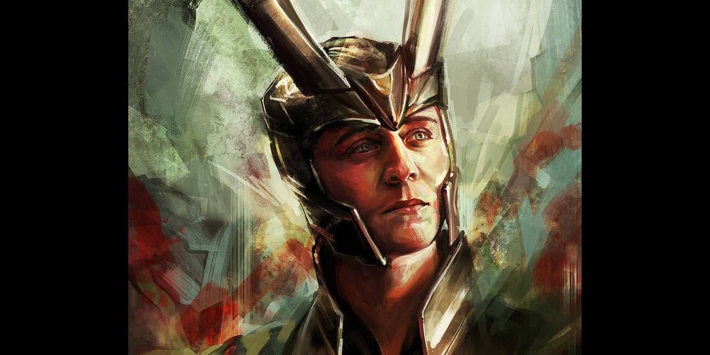 Loki fan art by Alice X. Zhang