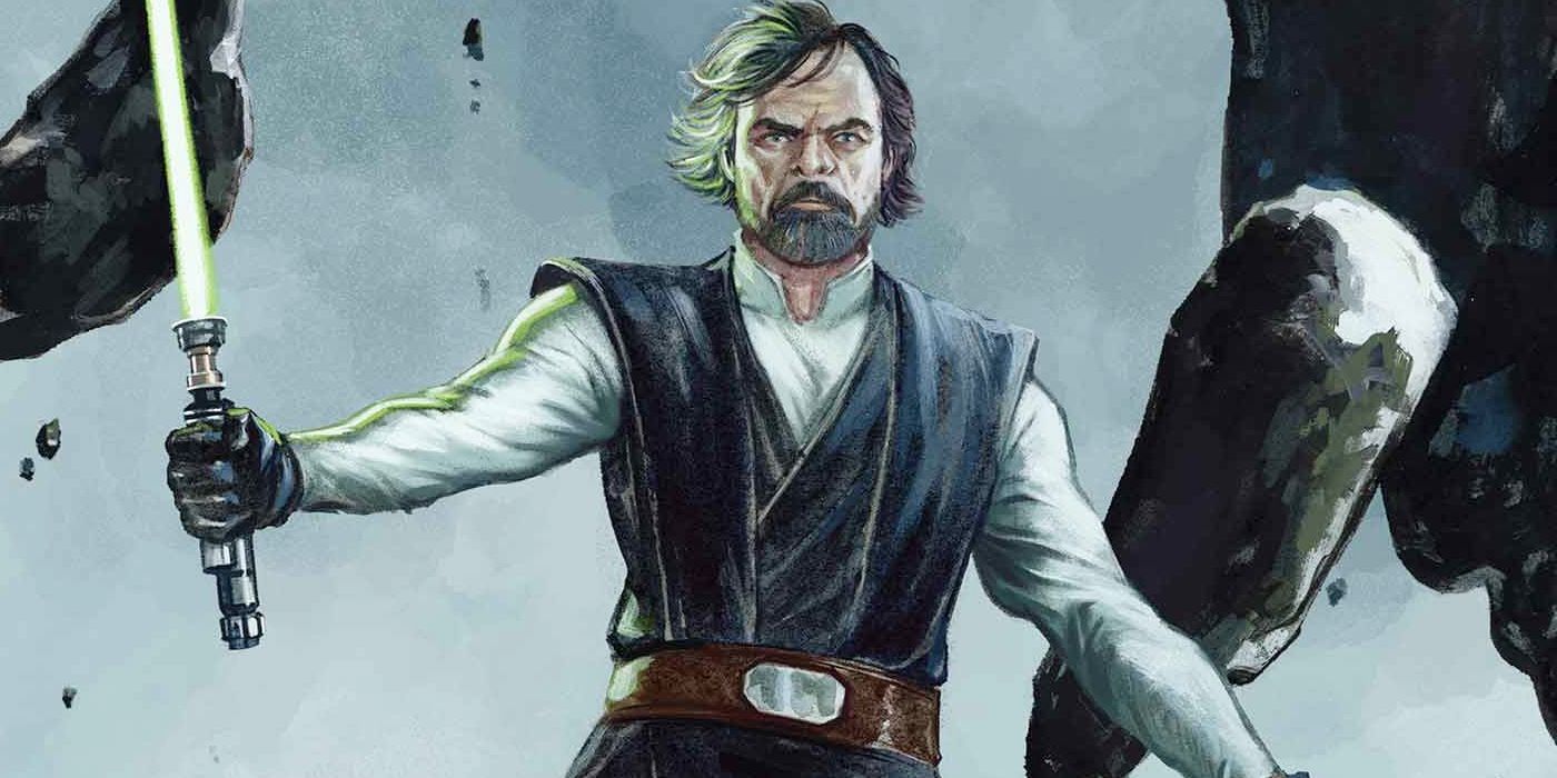 Arte variante de Luke Skywalker Star Wars #50