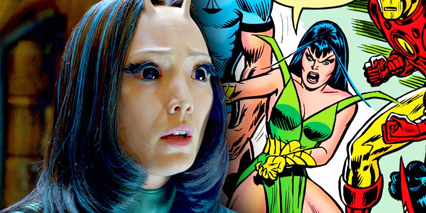 Mantis in Guardians of the Galaxy franchise with Mantis in Marvel Comics