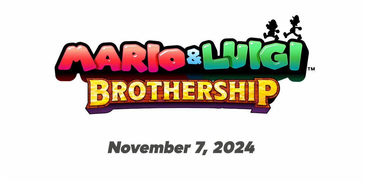 Data de lançamento da Irmandade Mario Luigi, 7 de novembro de 2024.