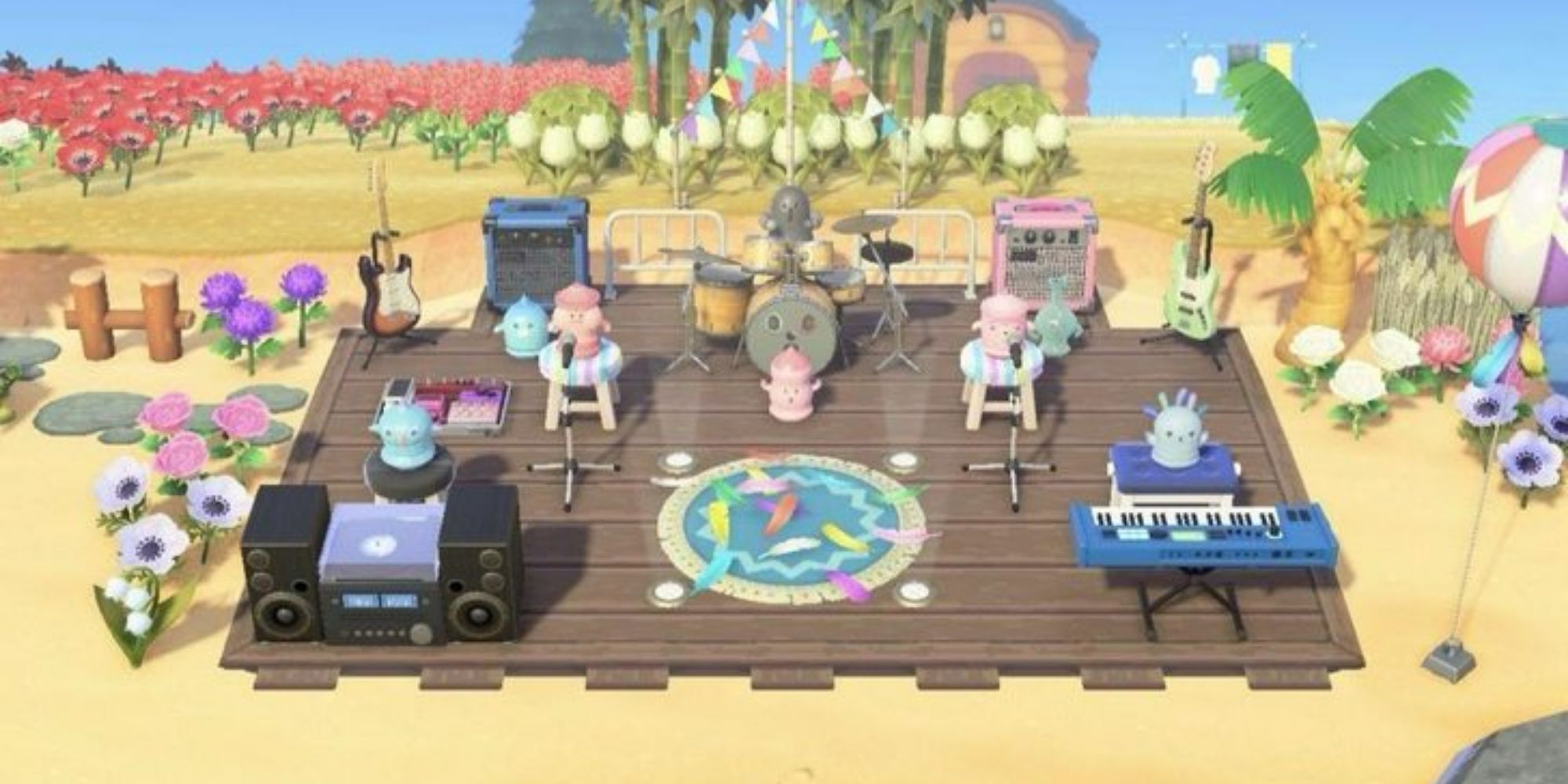 Animal Crossing Player's Pro Design Tip Turns Gyroids Into Roommates