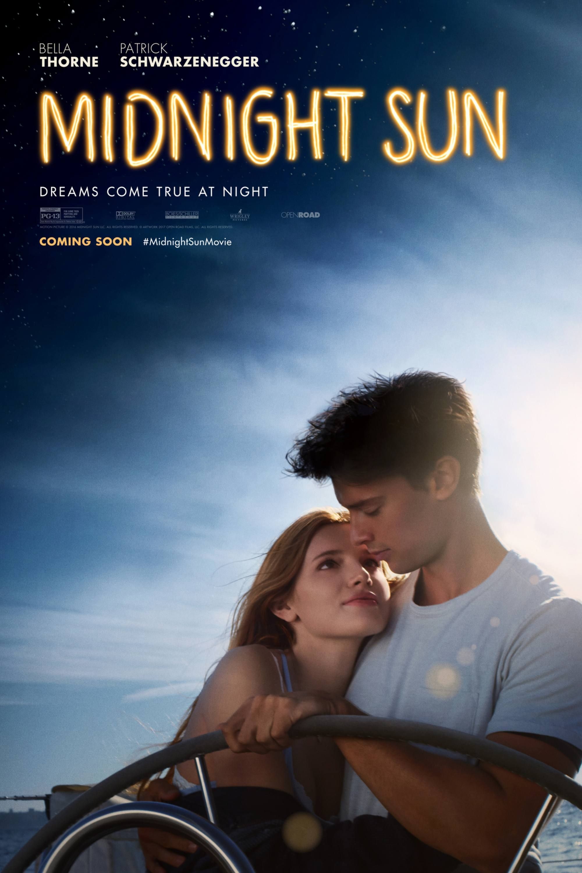 Midnight Sun (2018) - Poster - Patrick Schwarzenegger &amp; Bella Thorne