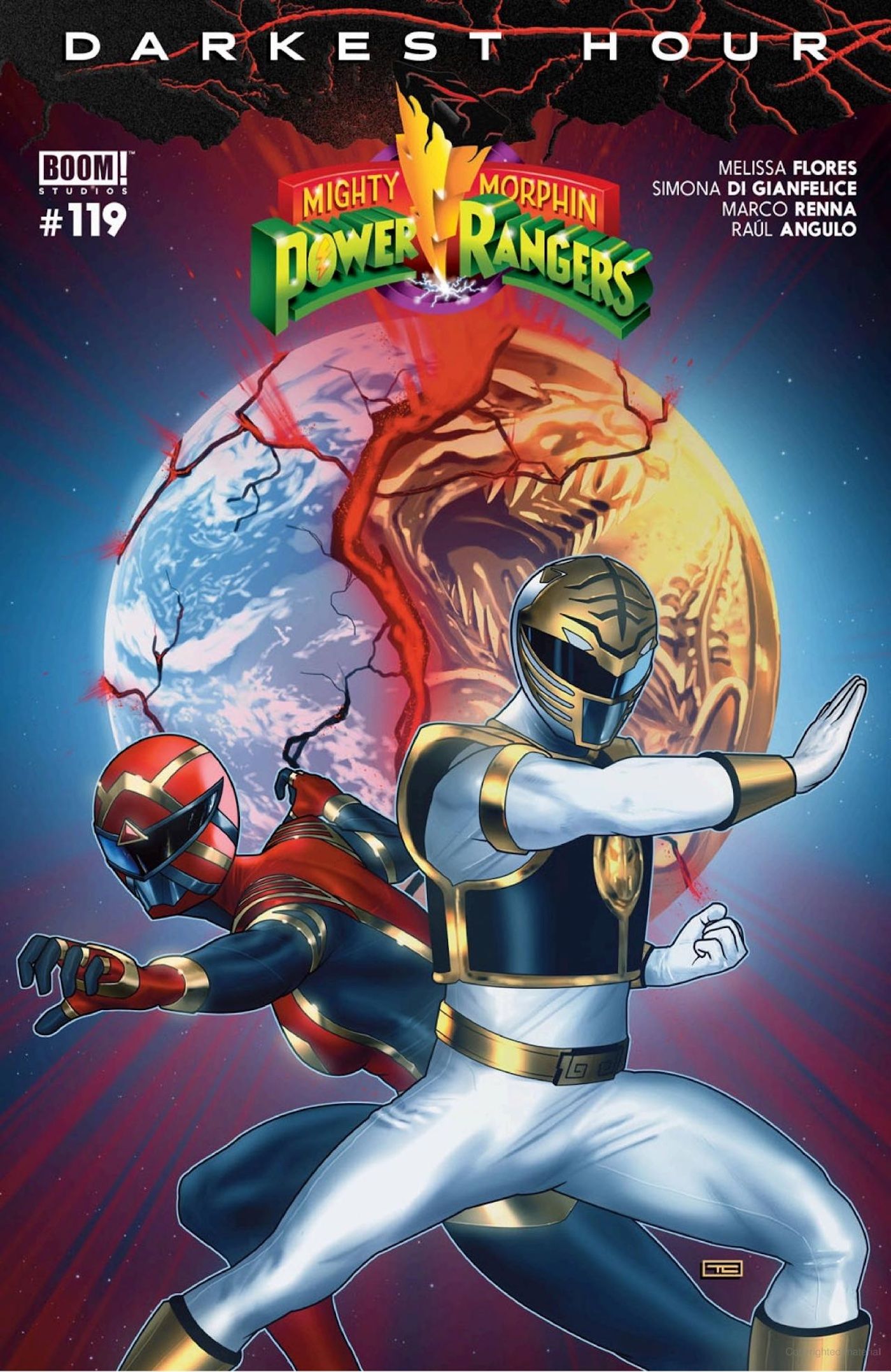 Mighty Morphin Power Rangers 119 cover