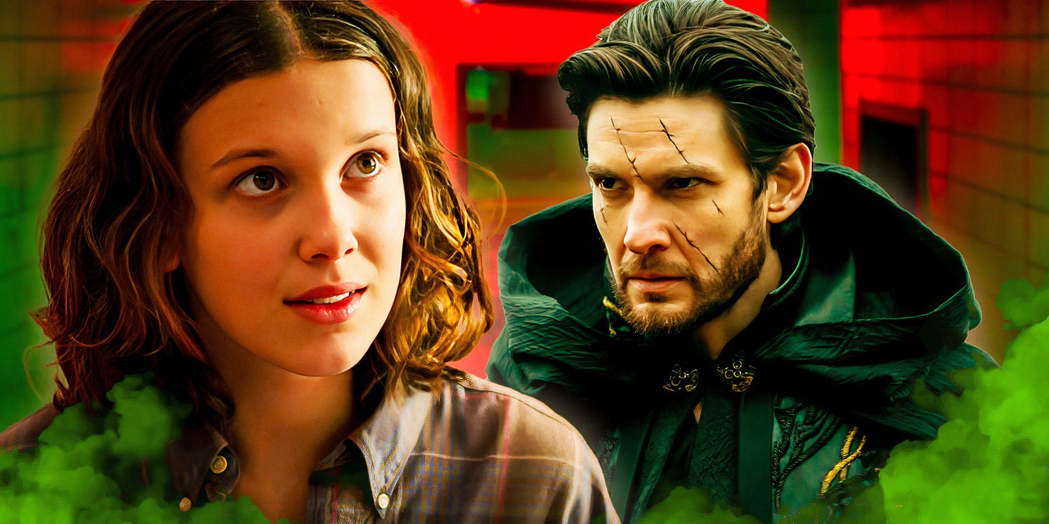 Millie Bobby Brown in Stranger Things and Ben Barnes in Shadow and Bone.