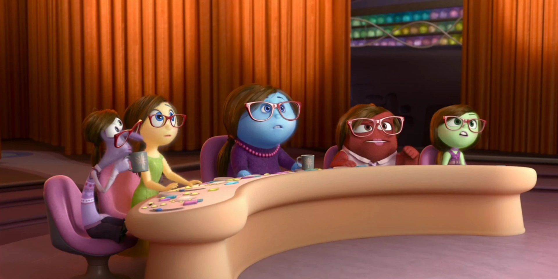 Mom's emotions in Inside Out