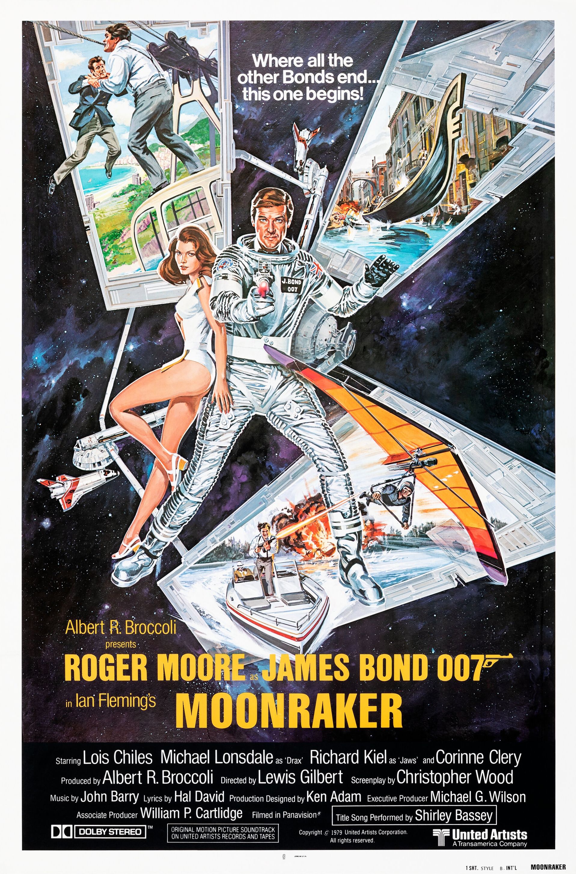 Cartel de la película Moonraker