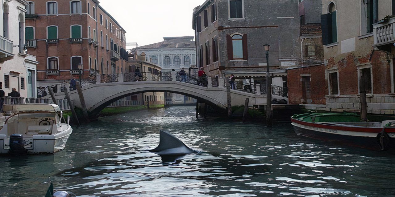 Shark in Venice