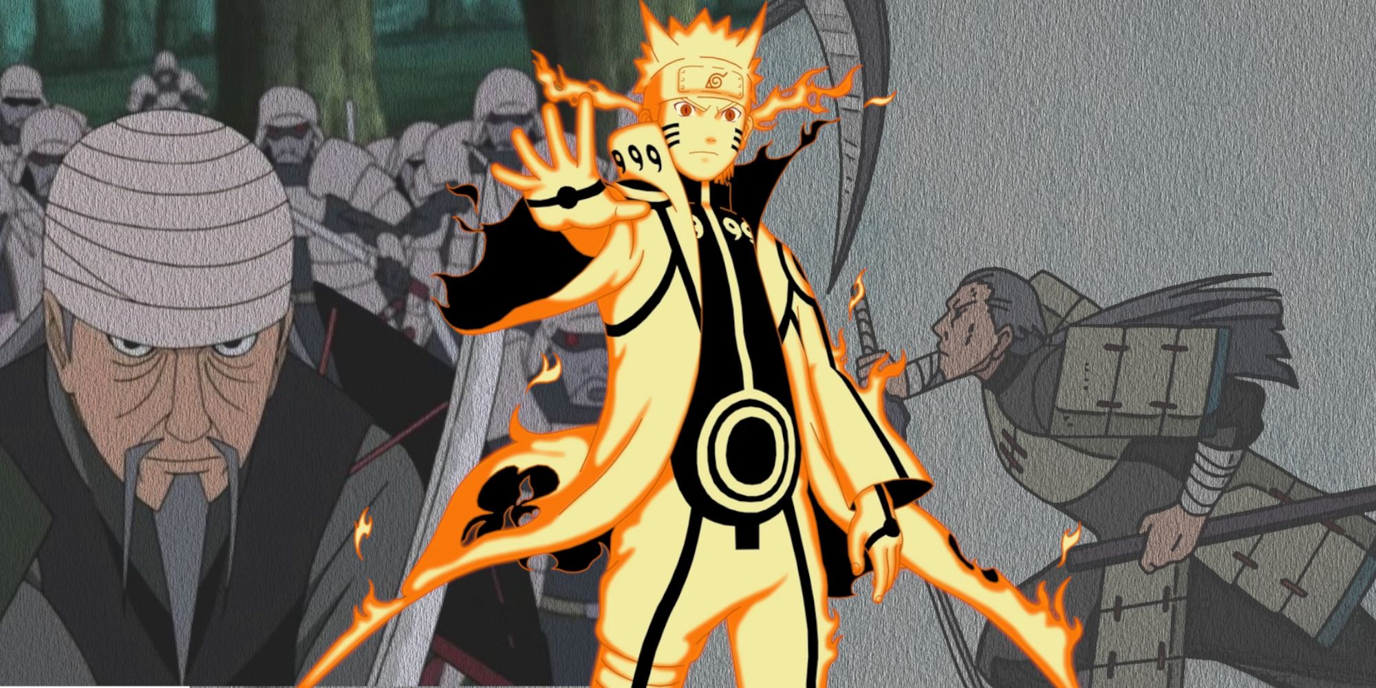 Naruto Samurai cosplay with Mifune in the background
