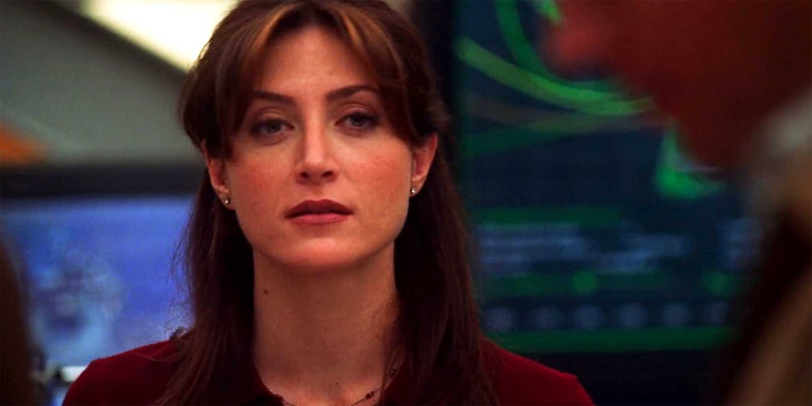NCIS Sasha Alexander's Caitlin "Kate" Todd looking skeptical