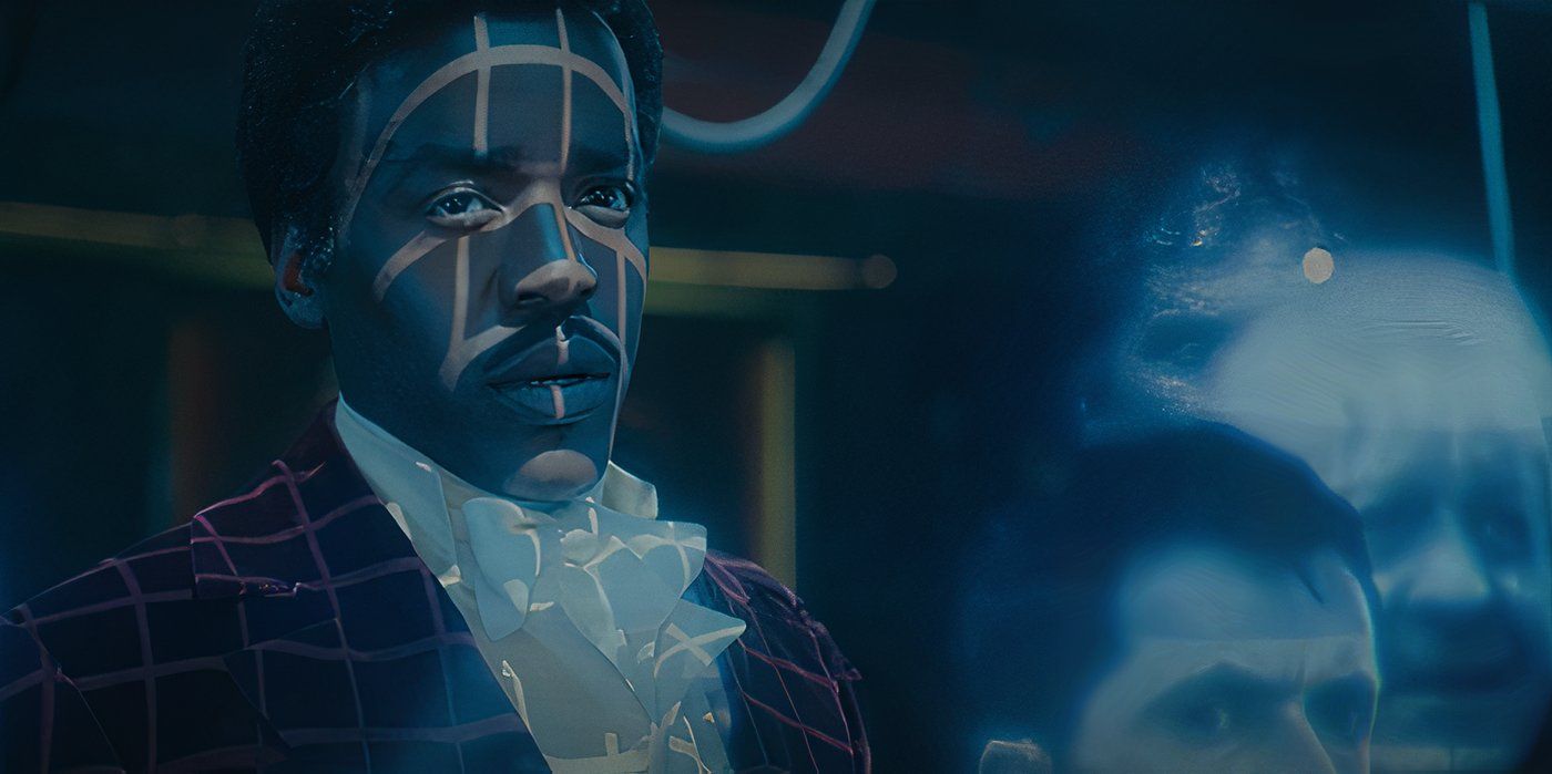 Ncuti Gatwa as the Fifteenth Doctor and his holograms in Doctor Who.