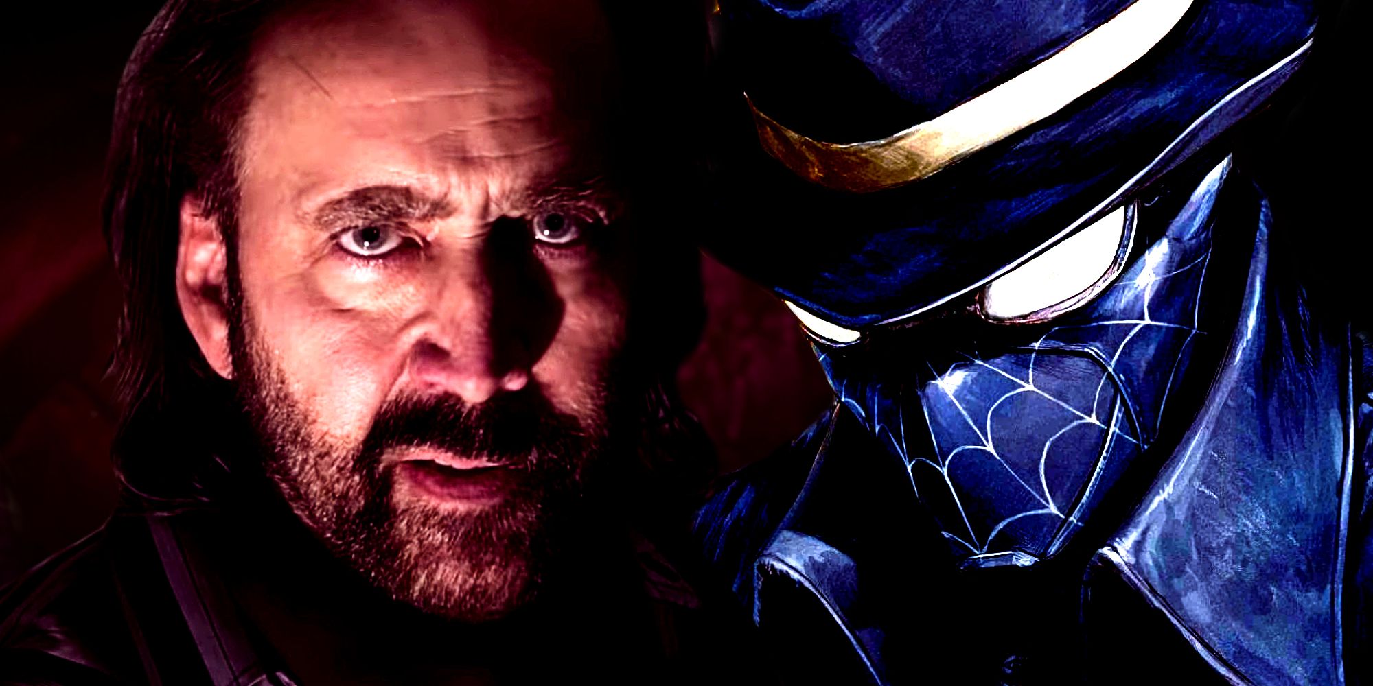 Nicolas Cage Looks Ominously at the Camera Next to Spider-Man Noir in Marvel Comics