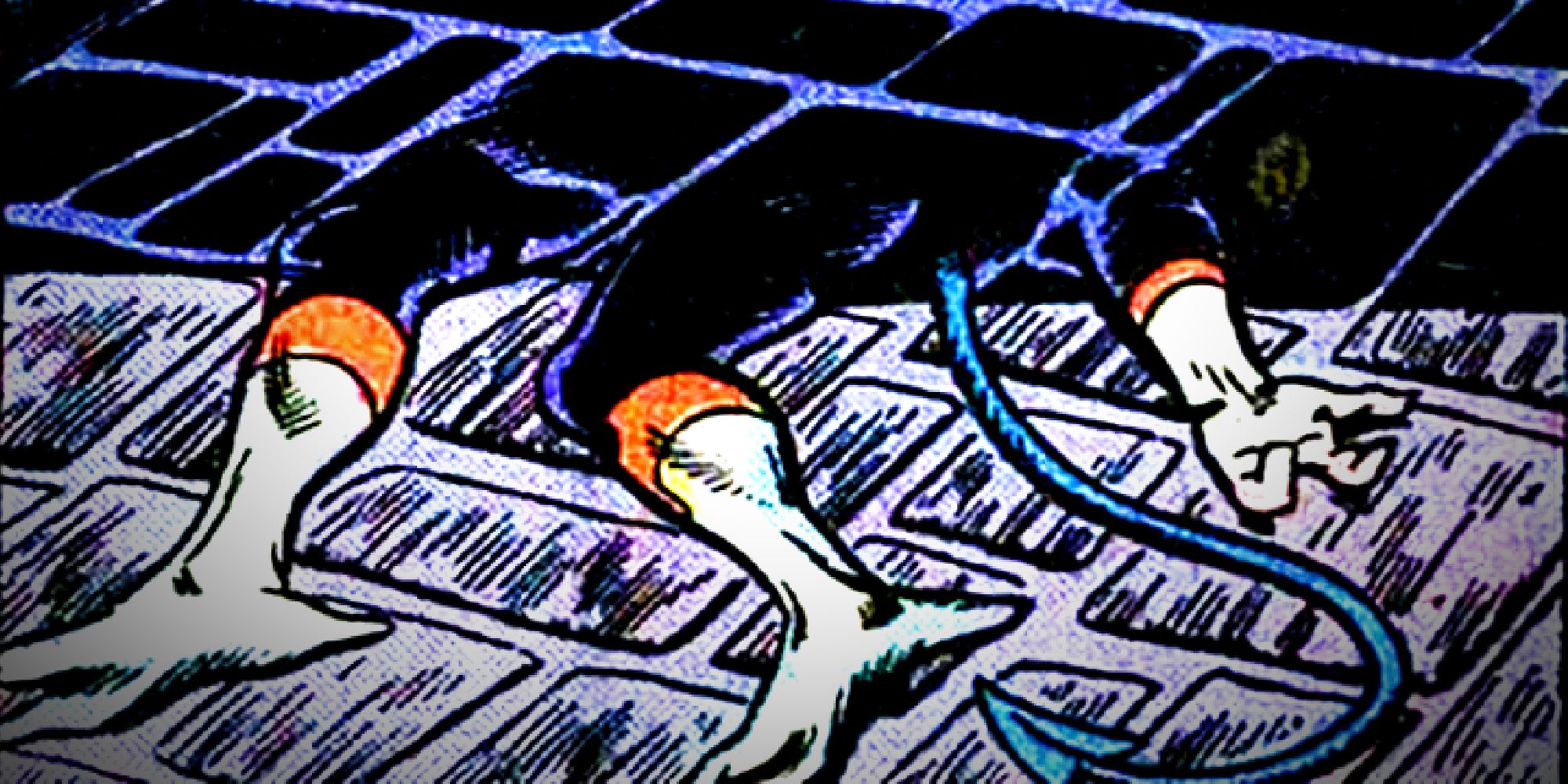 Nightcrawler turns invisible in early X-Men comics