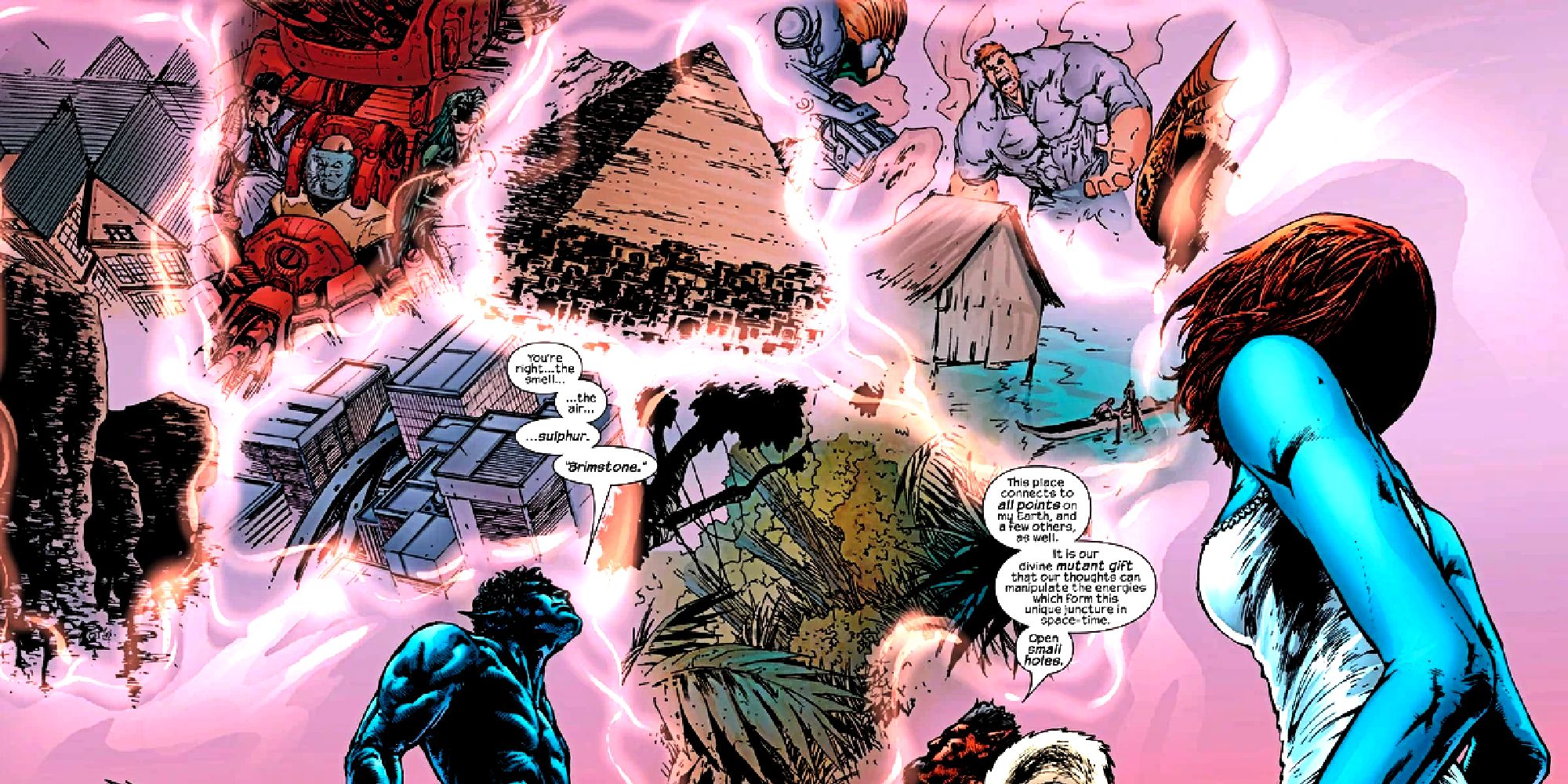 Nightcrawler understands the Brimstone Dimension in X-Men comics