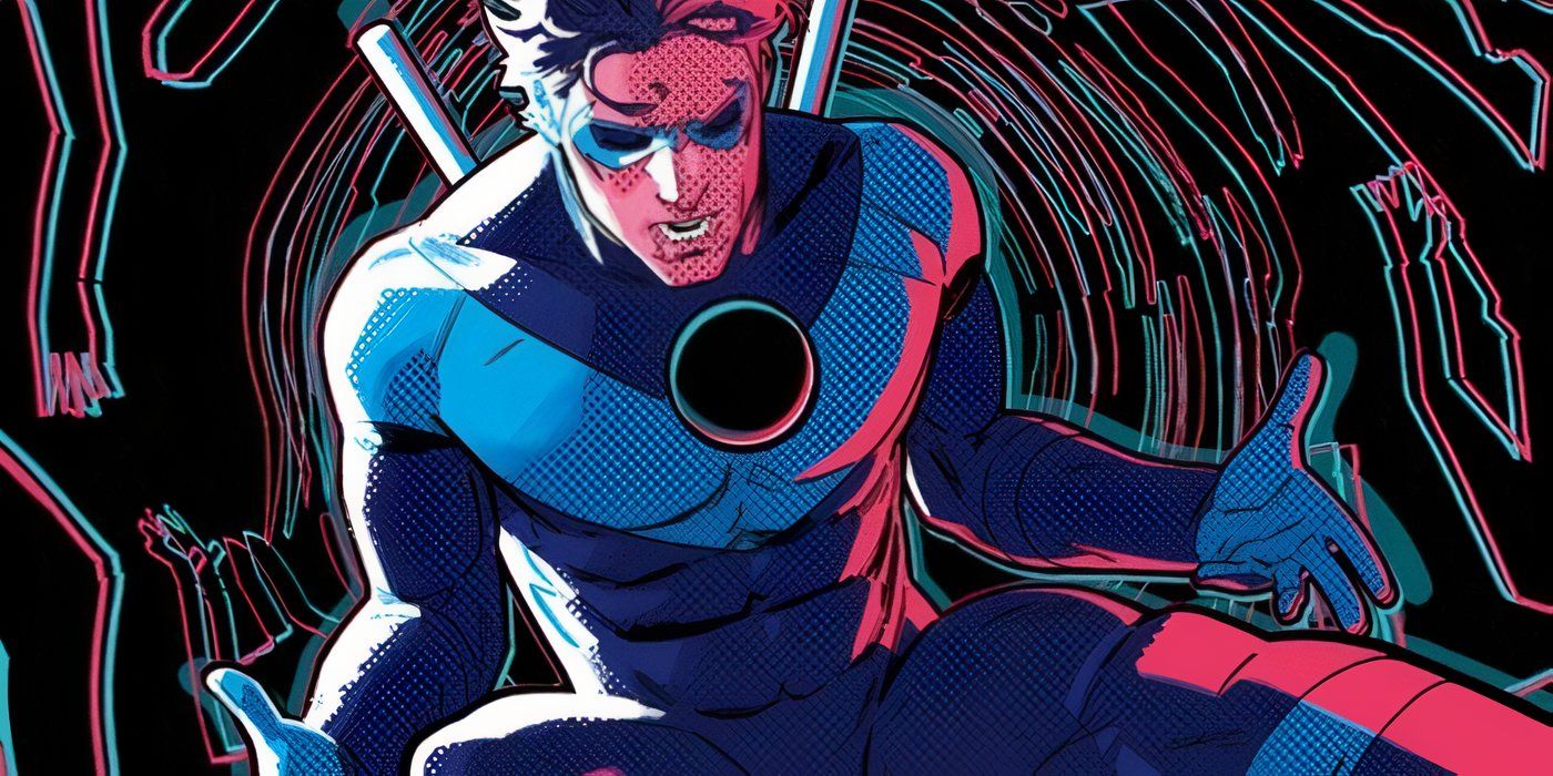 Nightwing #80 featuring trippy colors and such