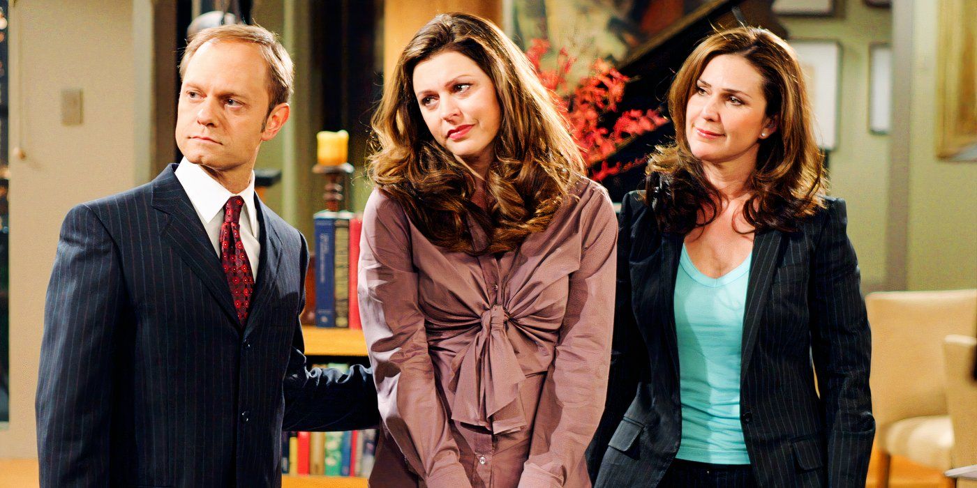 Niles, Daphne, and Roz in Frasier