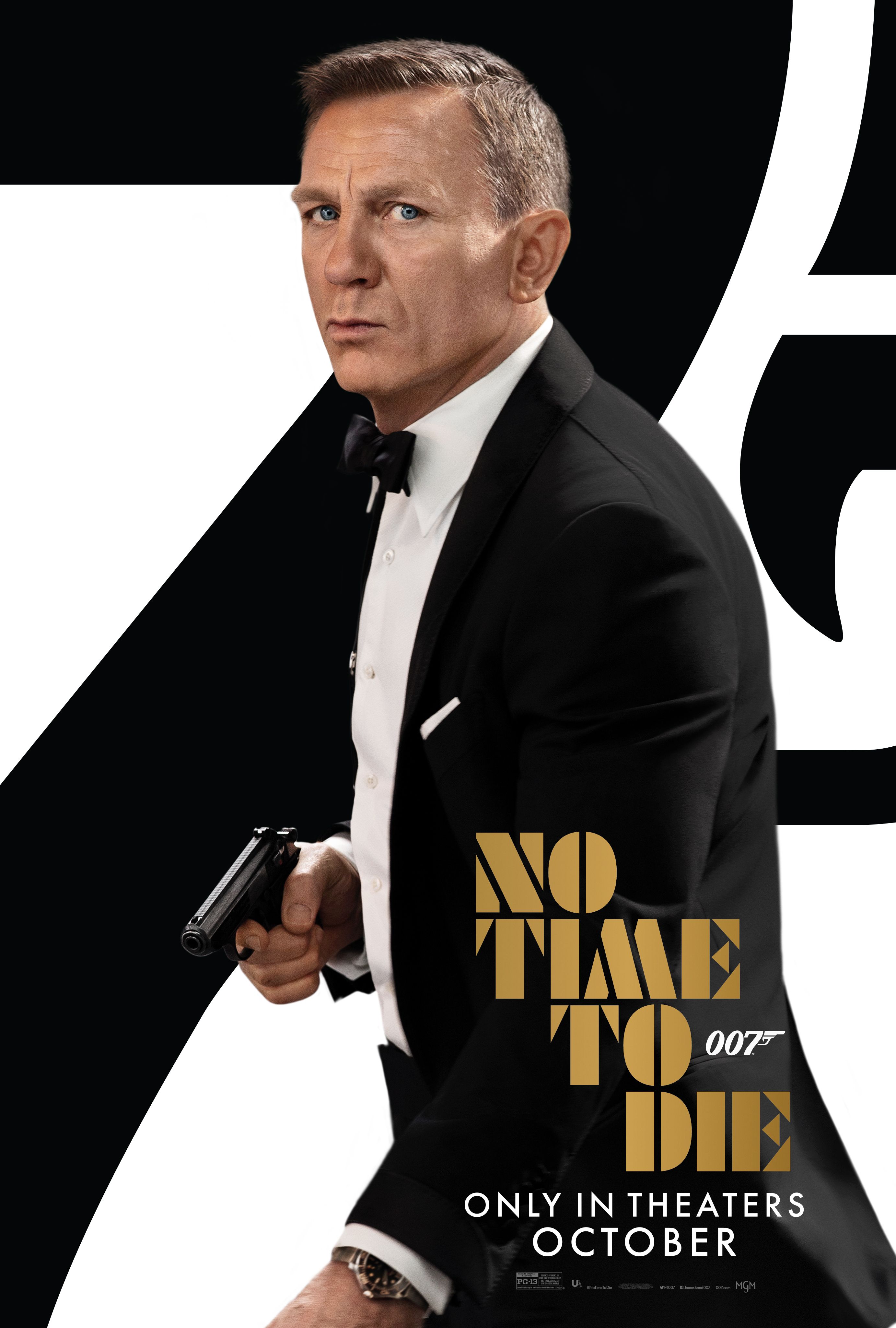 Movie poster “No Time to Die”.