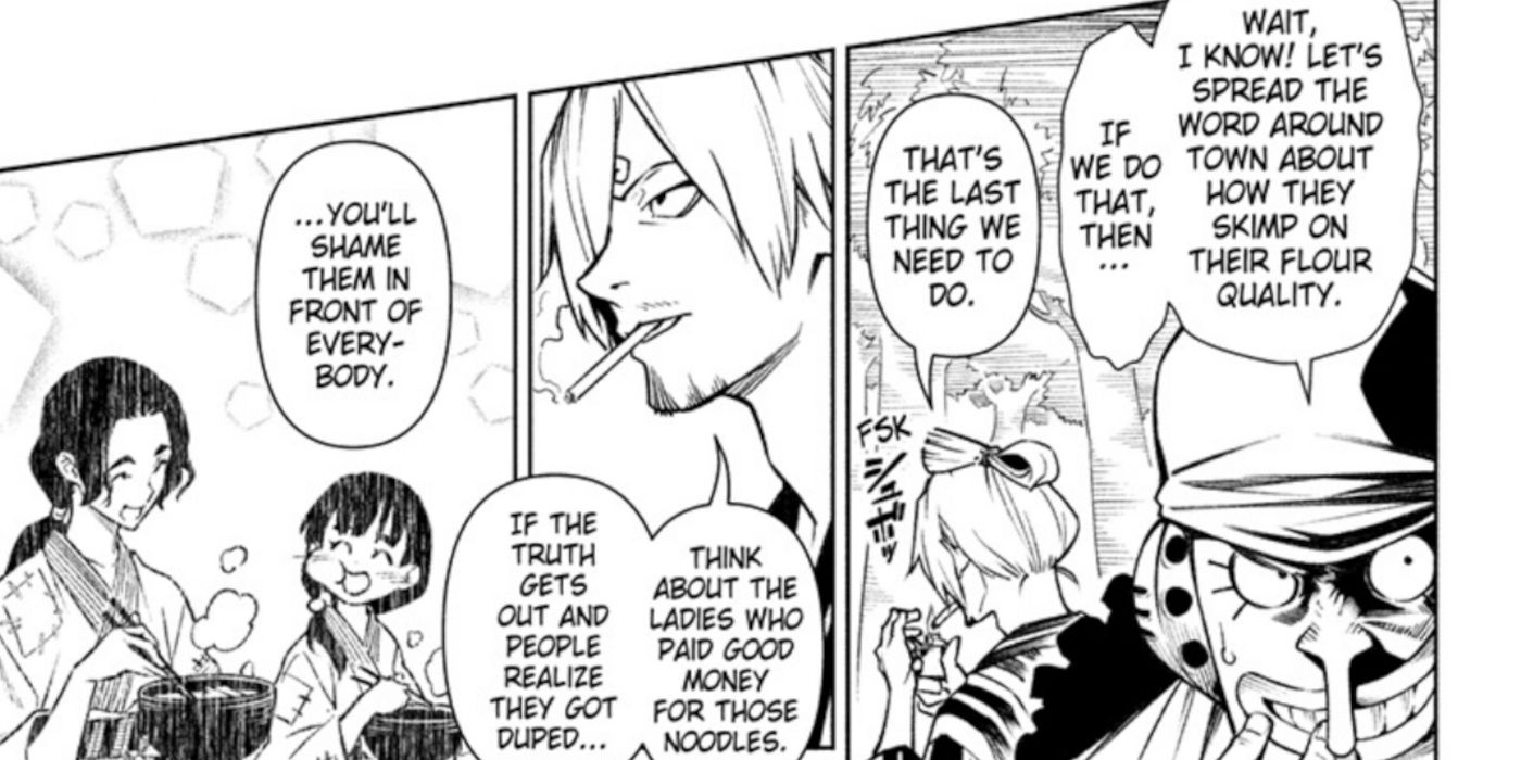 One Piece Shokugeki no Sanji spinoff manga Sanji's character