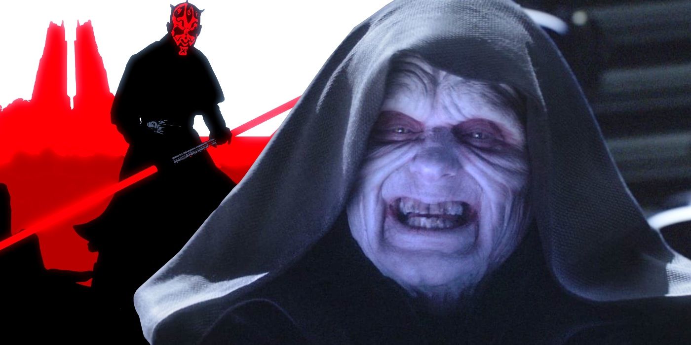 Palaptine and Maul Custom Star Wars Image