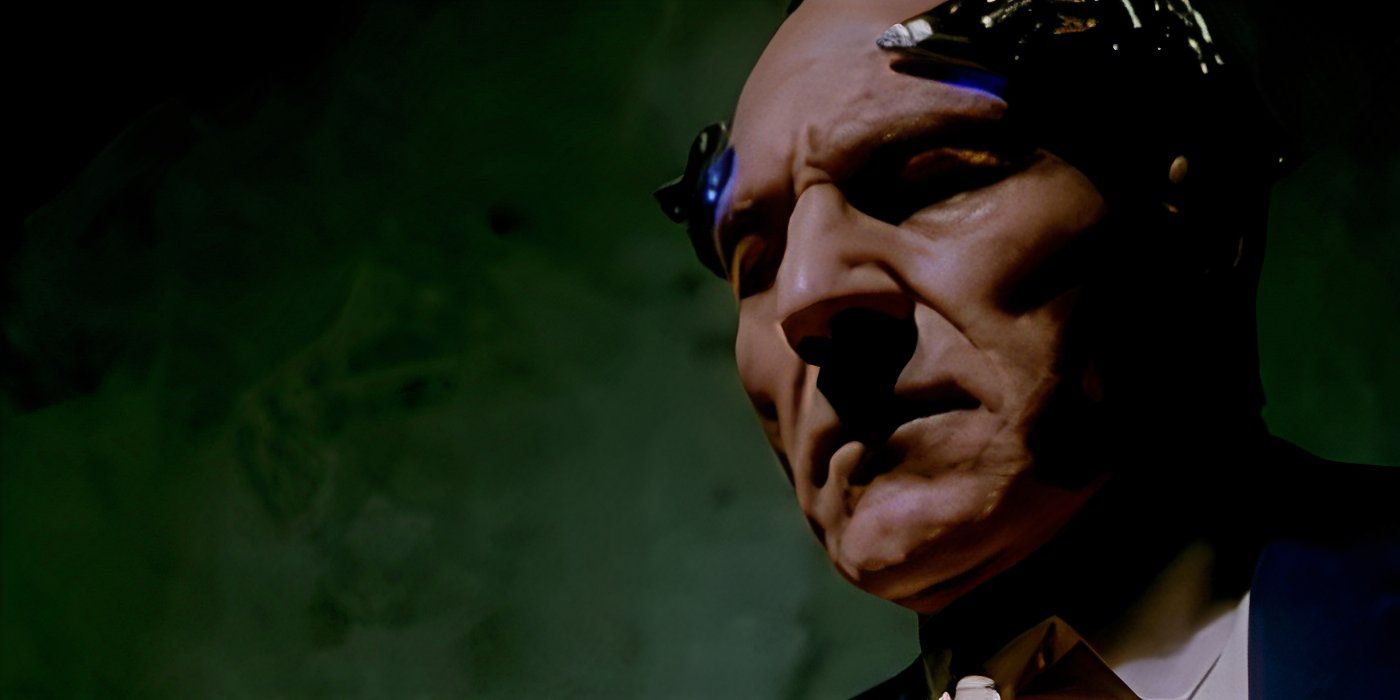 Patrick Stewart as Charles Xavier being controlled by Jason Stryker in X2 X-Men United