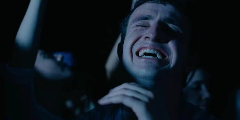 Paul Mescal at a rave in Aftersun