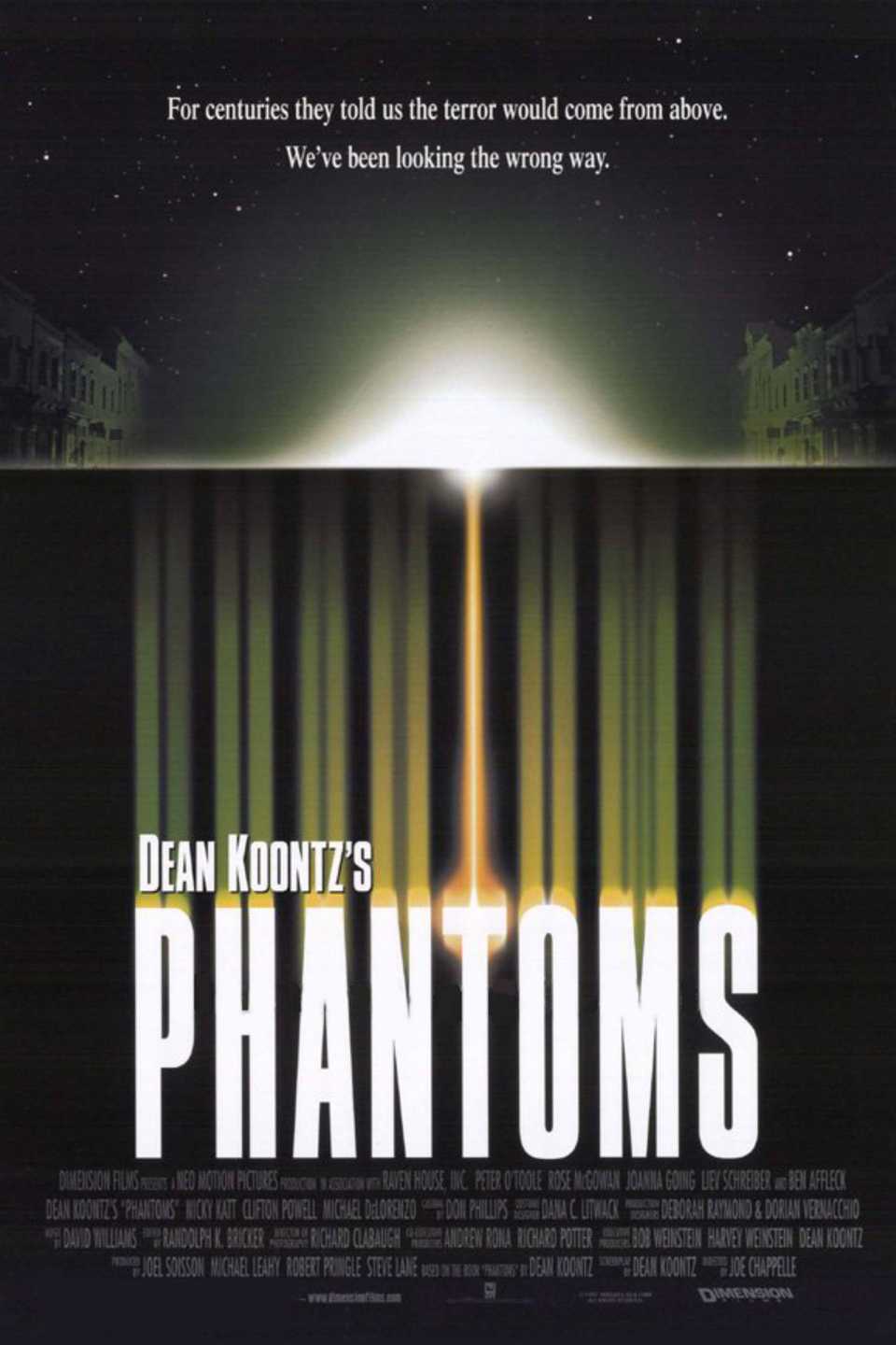 Phantoms (1998) - Poster