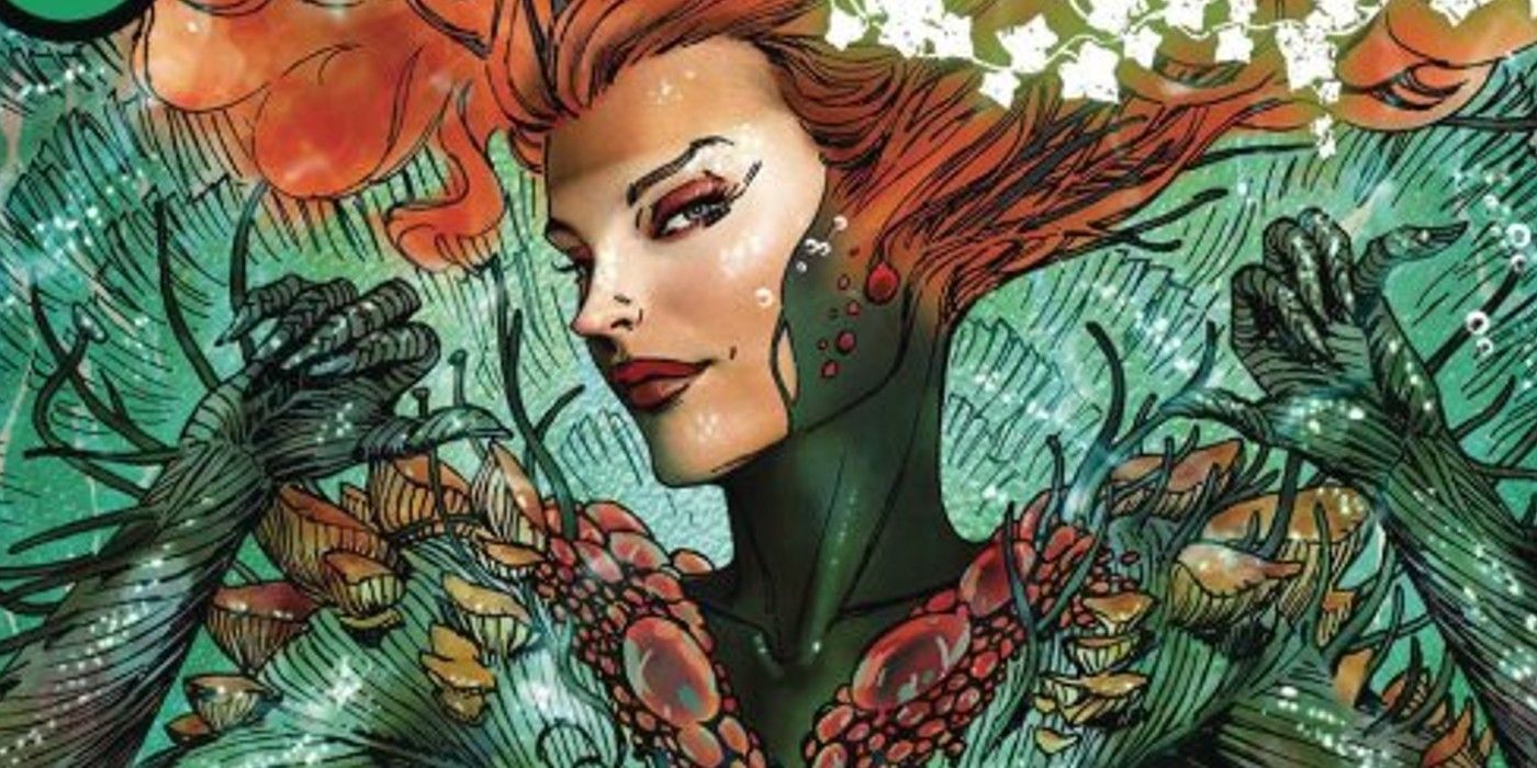 Poison Ivy stands on the cover of Poison Ivy: Uncovered #1 in art by Guillem March