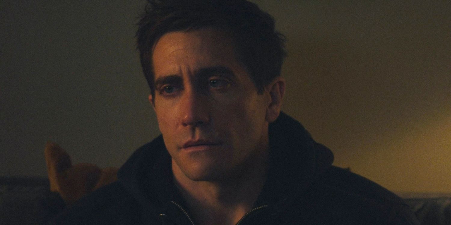 Rusty Sabich (Jake Gyllenhaal) crying in Presumed Innocent season 1 episode 2