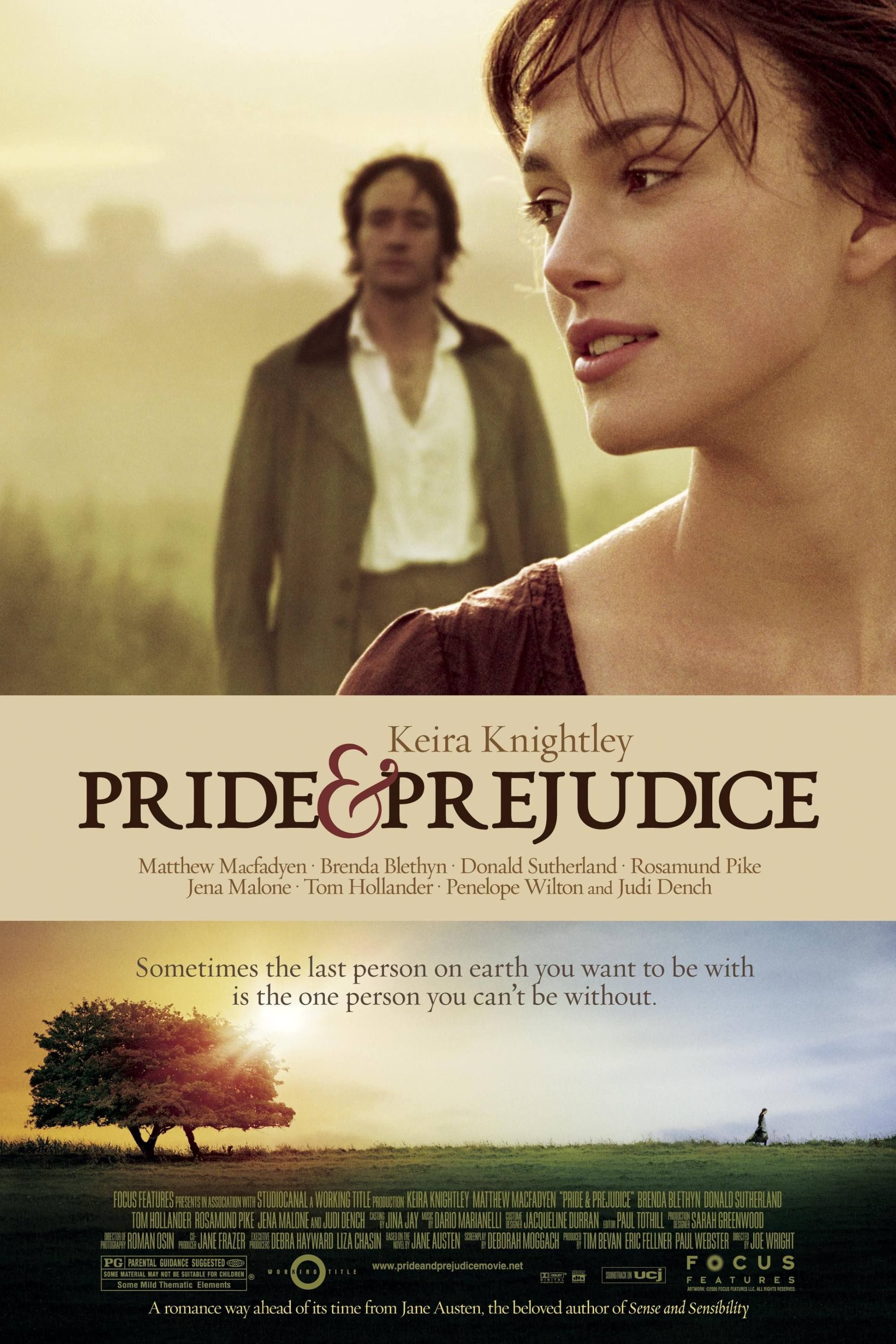 Pride & Prejudice (2005) - Poster - Keira Knightley