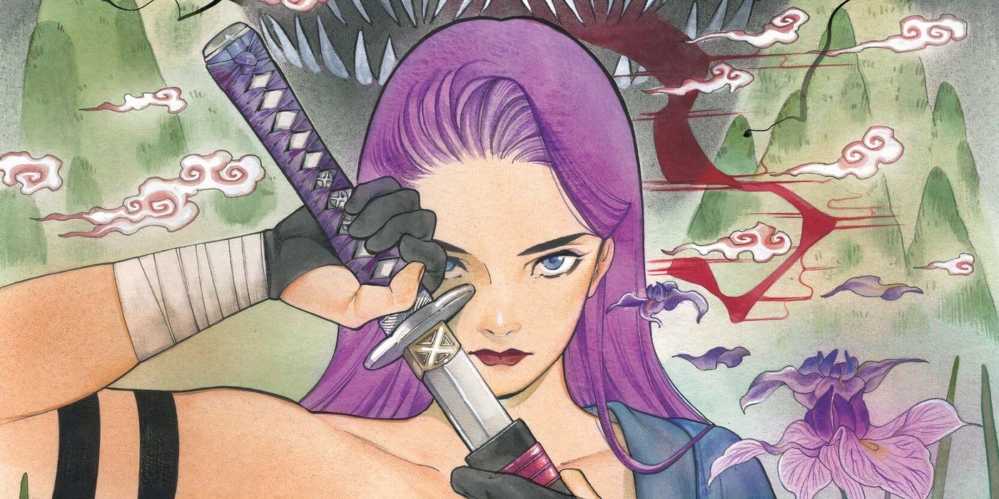 Dias do Demônio Psylocke Sai Peach Momoko