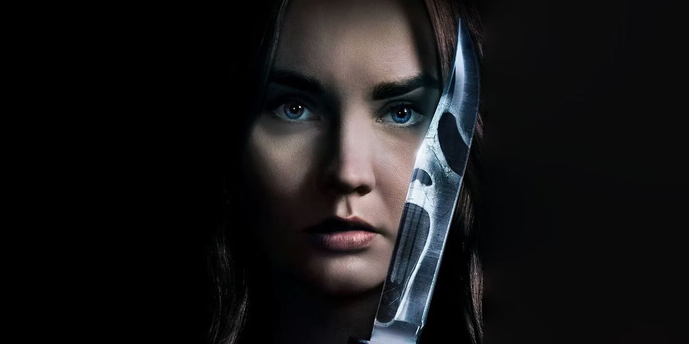 Quinn Bailey con un cuchillo en Scream 6