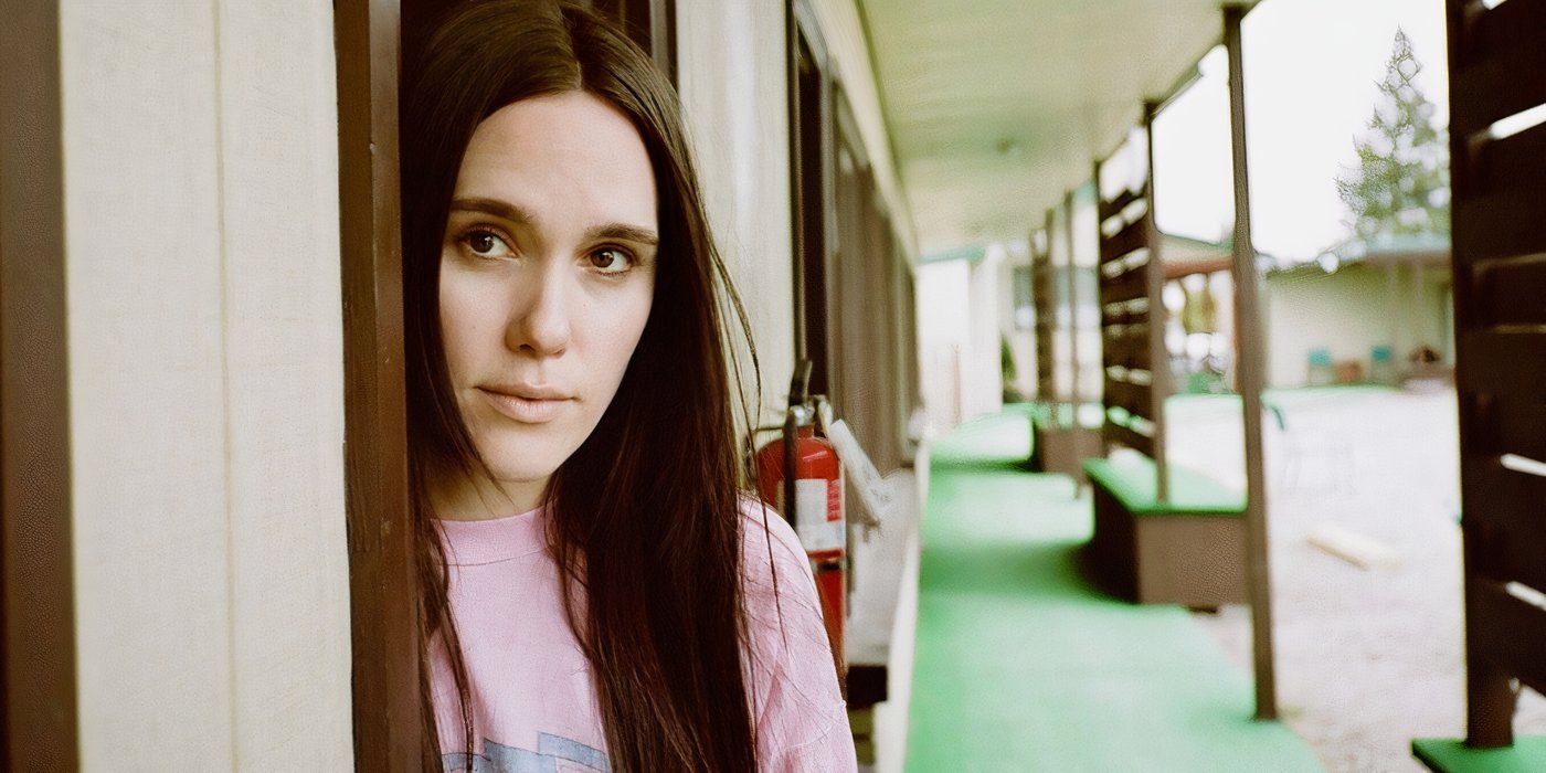 Riley (Eden Brolin) looking out a door in Candy Land.