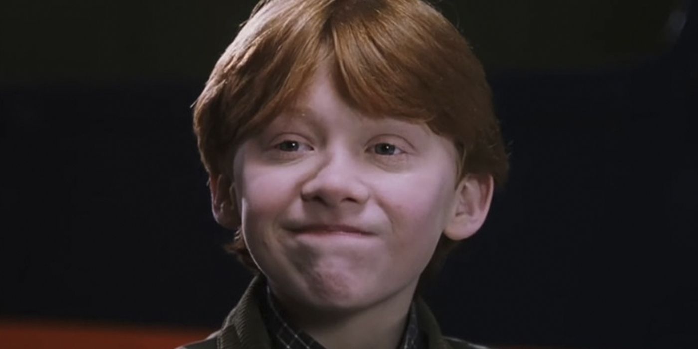 Rupert Grint as Ron Weasley in Harry Potter