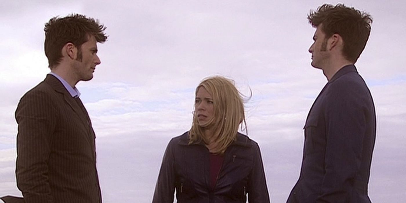 The Tenth Doctor & Rose's Most Iconic Moment Gets Recreated In Emotional Doctor Who Art