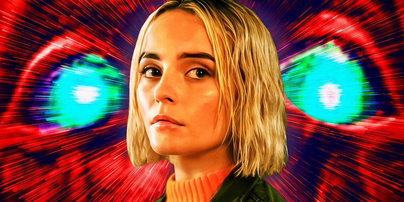 Ruby Sunday from Doctor Who is in front of Sutekh&rsquo;s eyes