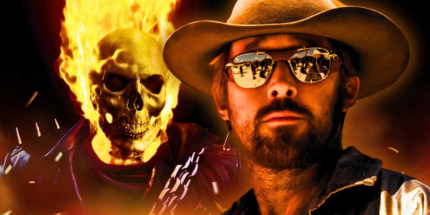 Ryan Gosling in sunglasses in The Fall Guy and Ghost Rider