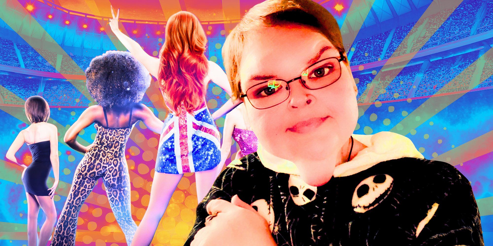 1000-Lb Sisters' Tammy smiling with a Spice Girls type background