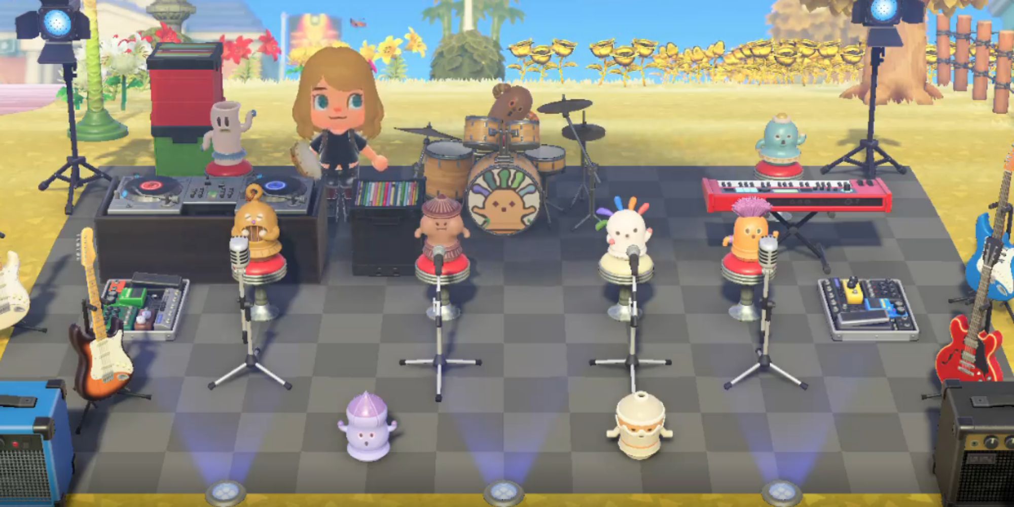 Animal Crossing Player's Pro Design Tip Turns Gyroids Into Roommates